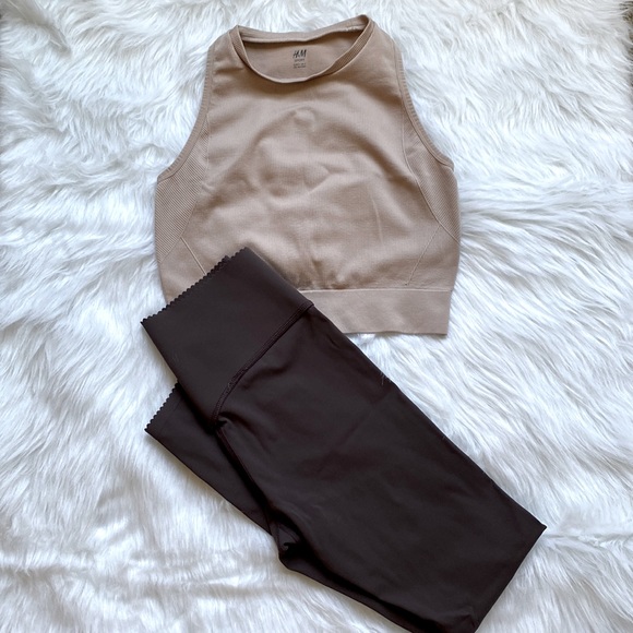 Tops - H&M Sport Workout Set S